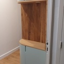 Meuble couloir cache cumulus