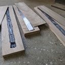 Porte couteaux en noyer