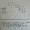 Dressage du bois debout au ciseau