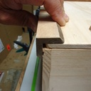 Recyclage de caisse de vin