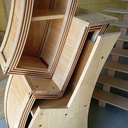 Meuble courbe inspiration designer Vincent LEMAN