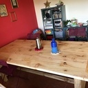 Table de ferme pour salle à manger