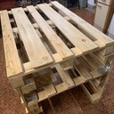 Etabli très solide en palettes