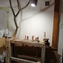 Établi dans la maison