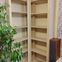 Bibliothèque en frêne olivier