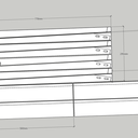 Tréteaux d'ameublement