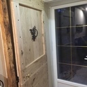 Porte d'entrée style cochonnière