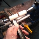 Stylos érable ondé teinté bleu