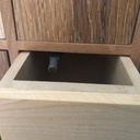 Étagère murale pour les clés et courrier multi essences