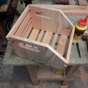 Un légumier en bois de récup'