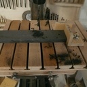 Petite table vite fait pour perceuse à colonne