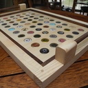 Plateau de service capsules, 3ème version