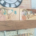 La femme du printemps marqueterie Numero 2