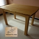 Table en pin sylvestre