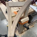 Console en arêtier cintrée