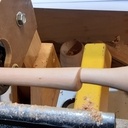 Statuette tournage excentré