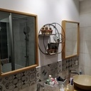 Miroir de SDB en chêne
