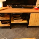 Meuble TV Bois et métal ! Style industriel