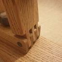 Valet de couture sur cuir