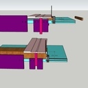 Table de sciage pour scie circulaire SUR table