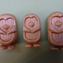 Sculpture de manchots / pingouins