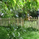 Ensemble portail, portillons et clôtures en châtaignier