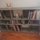 Bibliothèque modulable Valchromat et limbali