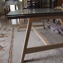 Table en arasé - arêtier