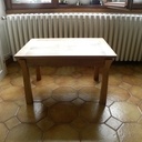 Table basse en poirier