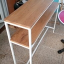 Console bois et metal