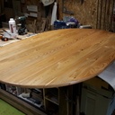 Table en mélèze de pays