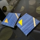 Dessous de verre - marqueterie moderne