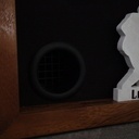 Le tube permattant aux basses de ressortir