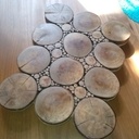 Dessous de plat en rondelles