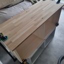 Meuble rangement et assise chambre enfants