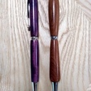 Stylos avec des teintes différentes