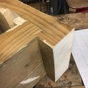 Gabarits assemblage poutres par queue d'aronde