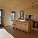 Cuisine en hêtre et peuplier