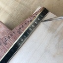 Pointage à 30 mm des deux bords en une seule opération