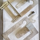 Plaques pour réalisation "Queue d'aronde conique"