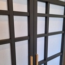 Portes coulissantes type shōji pour un dressing