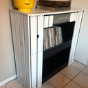 Meuble pour platine vinyle en palette