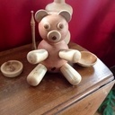 Un ours en bois