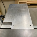 Modification dégauchisseuse - Fabrication de rallonges de table