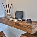 Bureau et caisson en console