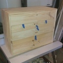 Coffre à accessoires pour tricot et crochet