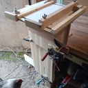 Gabarit queues droites - Scie portative