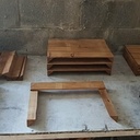 Table basse en cagette