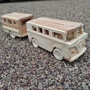 Combi VW hippie en bois de palette