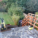 Rampe d'escalier extérieur en bankirai (2008)